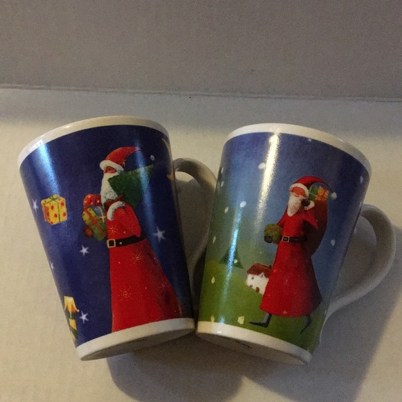 Jan Pashley Set of 2 Holiday Mugs - Picture 1 of 5